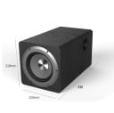 Subwoofer ibass activ subwoofer de bas 100 W sistem de sunet cu bas profund 21,8 x 21,8 x 33 cm pentru home cinema computer și TV box 3