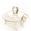 Sucrier en verre avec cuillère 5