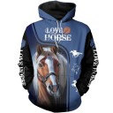 Sudadera con caballo A4501 15