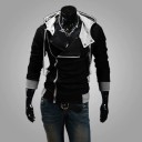 Sudadera con capucha y cremallera para hombre A2515 2