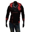 Sudadera con capucha y cremallera para hombre A2515 4