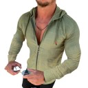 Sudadera con capucha y cremallera para hombre F151 6
