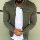 Sudadera con capucha y cremallera para hombre F33 3