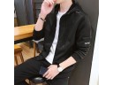 Sudadera con capucha y cremallera para hombre F56 3