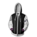 Sudadera con capucha y cremallera para hombre F64 2