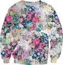 Sudadera con flores 2