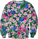 Sudadera con flores 13