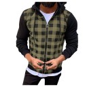 Sudadera de cuadros para hombre 2