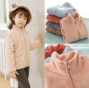 Sudadera de felpa con cremallera para niños 2