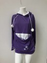 Sudadera de mujer con bolsillo canguro 8