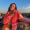 Sudadera de mujer con cremallera y capucha adornada con piedras en forma de cruces Corte holgado Bolsillo canguro Puños de canalé 4