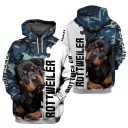 Sudadera de rottweiler para hombre 2