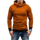 Sudadera elegante para hombre con una cremallera interesante J946 6