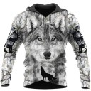 Sudadera hombre lobo f83 1
