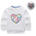 Sudadera niña con lentejuelas L558 5
