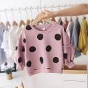 Sudadera niña lunares 1