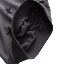Sudadera para niña con estampado de estrellas y escote redondo, de manga larga y con puños 4