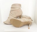 Suède pumps voor dames met gesp 5