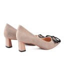 Suède pumps voor dames met strik Rosie J1762 9