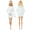 Suéter blanco para Barbie 5