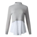 Suéter combinado de mujer 3