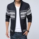 Suéter con cremallera para hombre F198 5