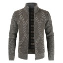 Suéter con cremallera para hombre F208 6