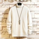 Suéter de cuello alto para hombre F195 3