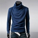 Suéter de cuello alto para hombre F265 4