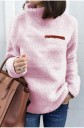 Suéter de cuello alto para mujer 4