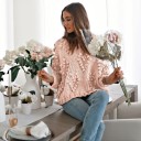 Suéter de mujer con corazones B43 3