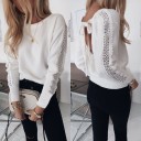 Suéter de mujer con espalda abierta. 1