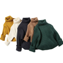 Suéter de punto de cuello alto para bebés de otoño e invierno Suéter cálido de algodón y acrílico Ropa cómoda para niños y niñas 7 Suéter de punto de cuello alto para bebés de otoño e invierno Suéter cálido de algodón y acrílico Ropa cómoda para niños y niñas 7