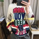 Suéter de punto para mujer A2183 2