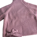 Suéter de punto para niños con cuello alto y lazo Acrílico Sólido Suéter de primavera para bebés Niños y niñas Varios colores Suéter suave 3 Suéter de punto para niños con cuello alto y lazo Acrílico Sólido Suéter de primavera para bebés Niños y niñas Varios colores Suéter suave 3