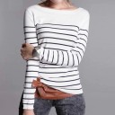 Suéter de rayas para mujer 4