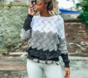 Suéter de rayas para mujer 1