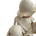 Suéter infantil delgado de punto con cuello y botones a medio camino Algodón Sólido estilo coreano Top suave y ligero para niños y niñas Varias colores 6 Suéter infantil delgado de punto con cuello y botones a medio camino Algodón Sólido estilo coreano Top suave y ligero para niños y niñas Varias colores 6
