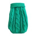 Suéter para cães 0,5 - 1,5 kg Suéter tricotado para cães pequenos Material quente e macio Roupa estilosa para cachorrinhos Proteção 7