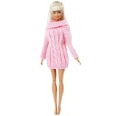 Suéter rosa para muñeca 3