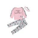 Suéter y leggings para niñas L1455 1