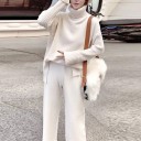 Suéter y pantalón de mujer B878 9