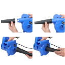 Suflantă de praf electrică cu aer 1000W 15000-18000RPM Curățător de calculator Ștecăr UE Suflantă colector de praf Flux de aer puternic 220V 5