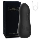 Sugende og bevægelig masturbator kunstig vagina med realistisk årestimulering, 10 vibrationsfrekvenser, vandtæt indsats og diskret emballage. 9