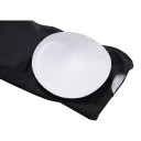 Sujetador deportivo sin tirantes para mujer estilo bandeau con borde superior recto y superficie lisa sin cierre para yoga y fitness 17