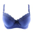 Sujetador push-up de mujer con flores 14
