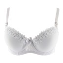 Sujetador push-up de mujer con flores 12