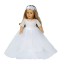 Suknia ślubna dla lalki A197 3