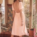 Summer Dress with Exposed Back A1462 6