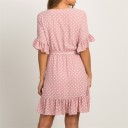 Summer Mini Dress with Dots 6
